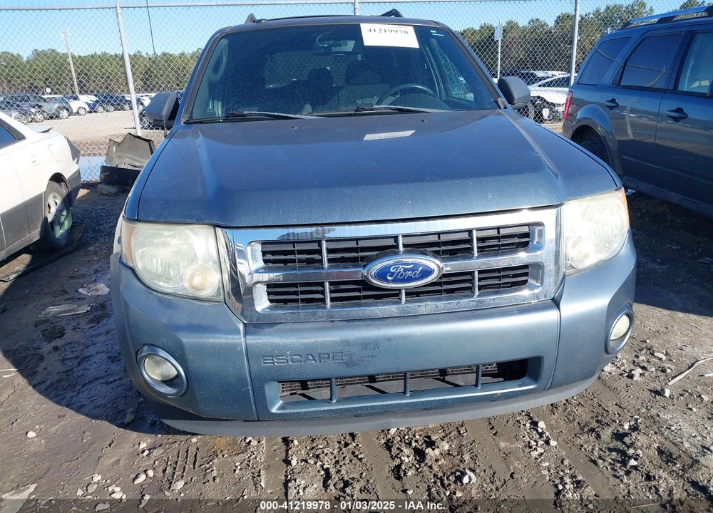 2010 FORD ESCAPE XLT VIN: 1FMCU0D77AKD30602