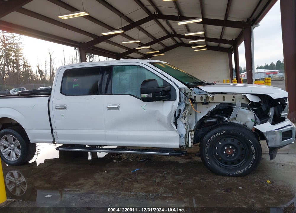 2018 FORD F-150 XLT VIN: 1FTFW1E53JKD58315