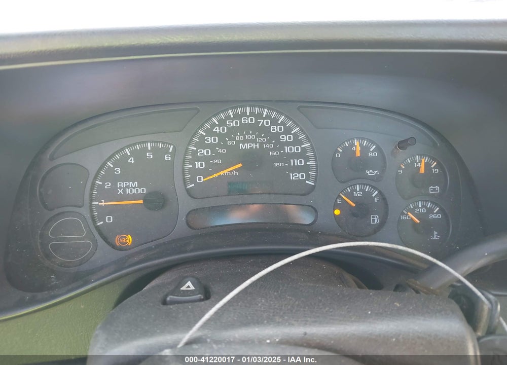 2003 CHEVROLET SILVERADO 1500 WORK TRUCK VIN: 1GCEC14X33Z271757