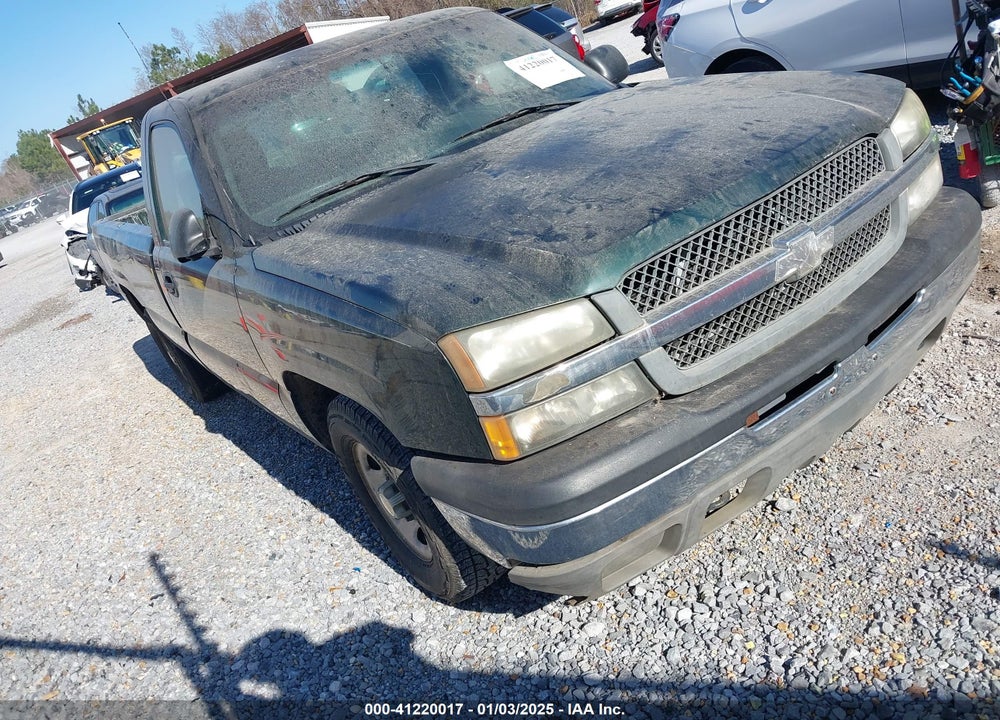 2003 CHEVROLET SILVERADO 1500 WORK TRUCK VIN: 1GCEC14X33Z271757