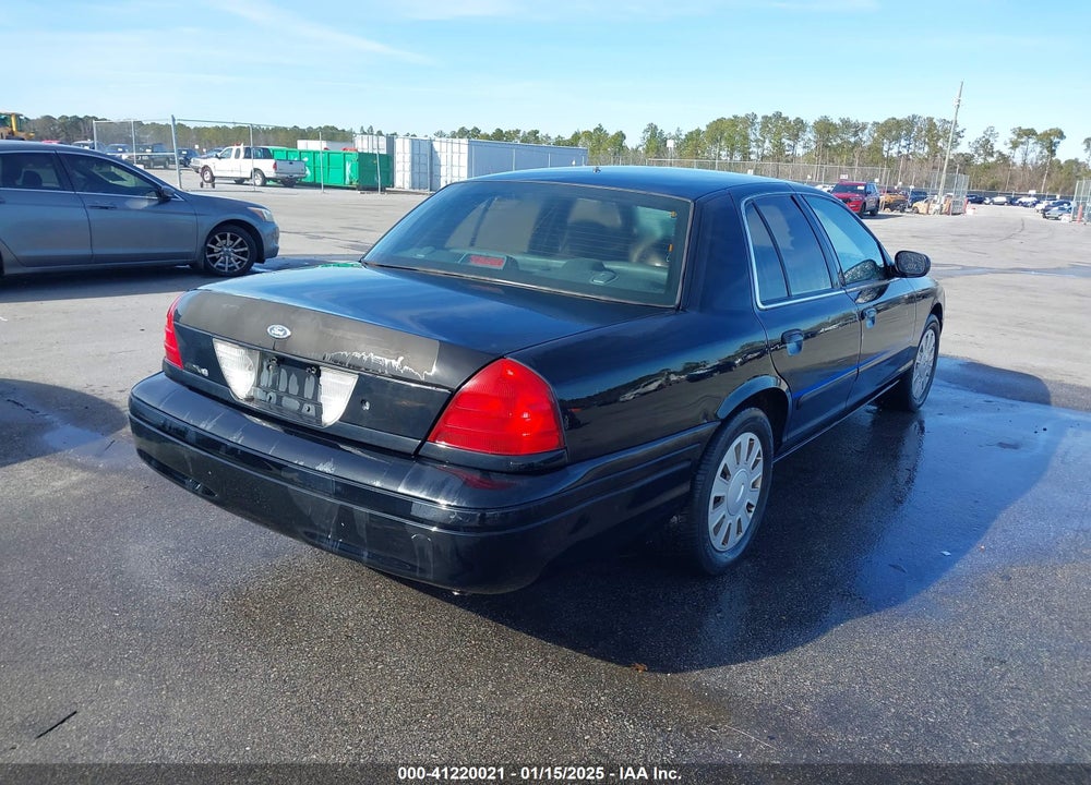 2008 FORD CROWN VICTORIA VIN: 2FAFP71V98X149728