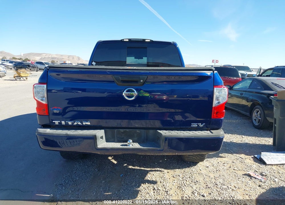 2017 NISSAN TITAN SV VIN: 1N6AA1EK2HN535280