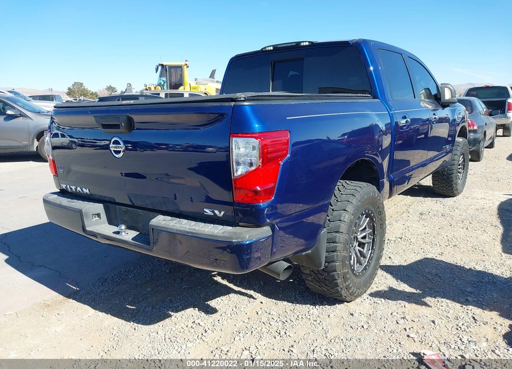 2017 NISSAN TITAN SV VIN: 1N6AA1EK2HN535280