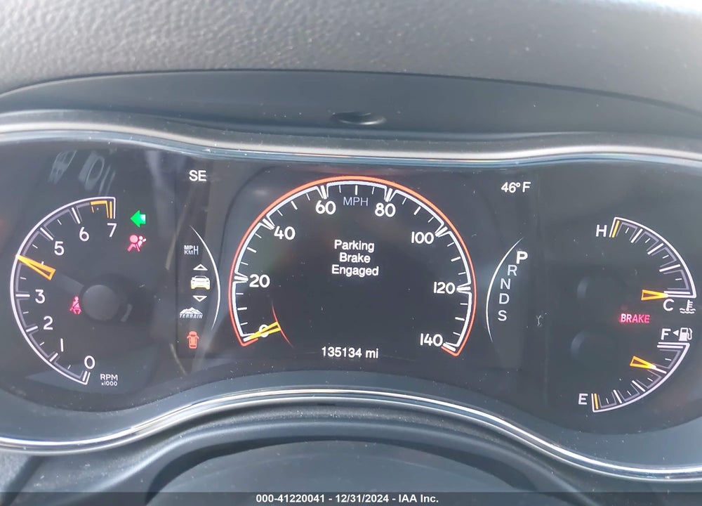2015 JEEP GRAND CHEROKEE LIMITED VIN: 1C4RJFBG9FC860181