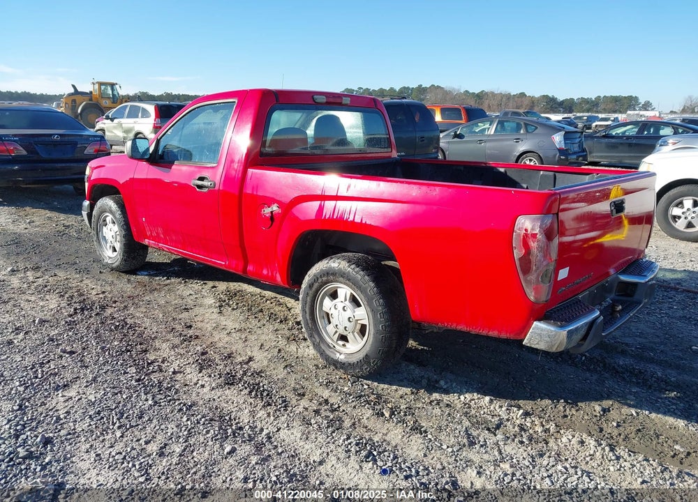 2007 CHEVROLET COLORADO LT VIN: 1GCCS149778168526