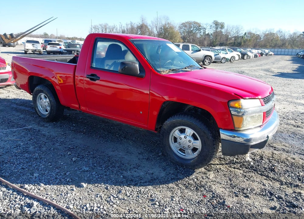 2007 CHEVROLET COLORADO LT VIN: 1GCCS149778168526
