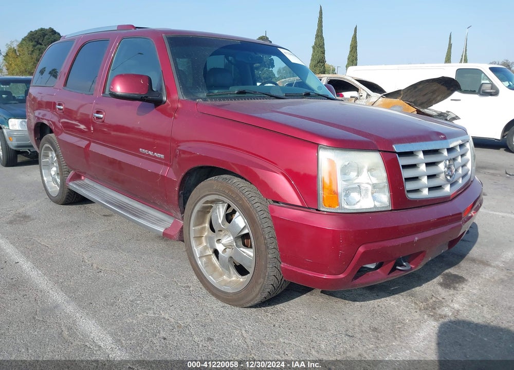 2003 CADILLAC ESCALADE STANDARD VIN: 1GYEC63T03R231822