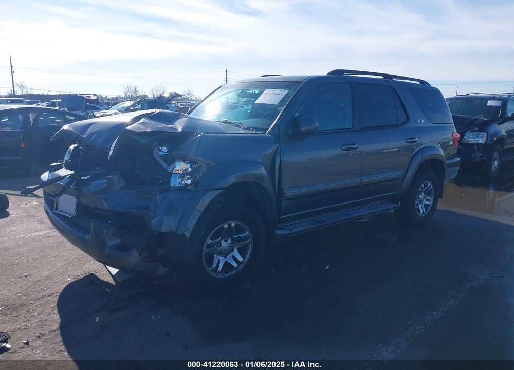 2005 TOYOTA SEQUOIA SR5 V8 VIN: 5TDZT34A85S256412