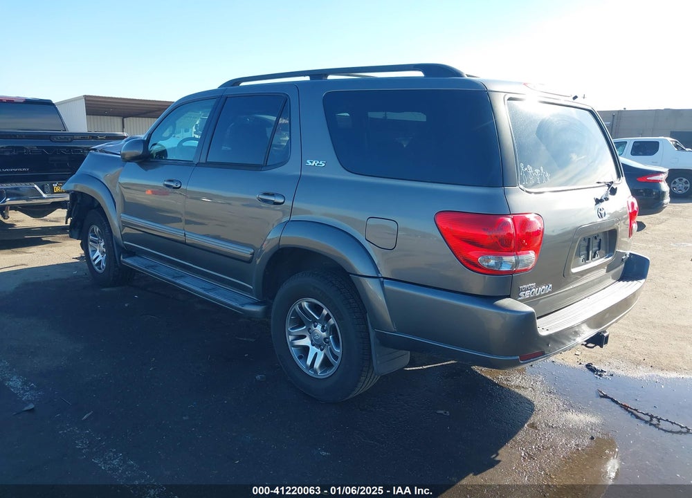 2005 TOYOTA SEQUOIA SR5 V8 VIN: 5TDZT34A85S256412