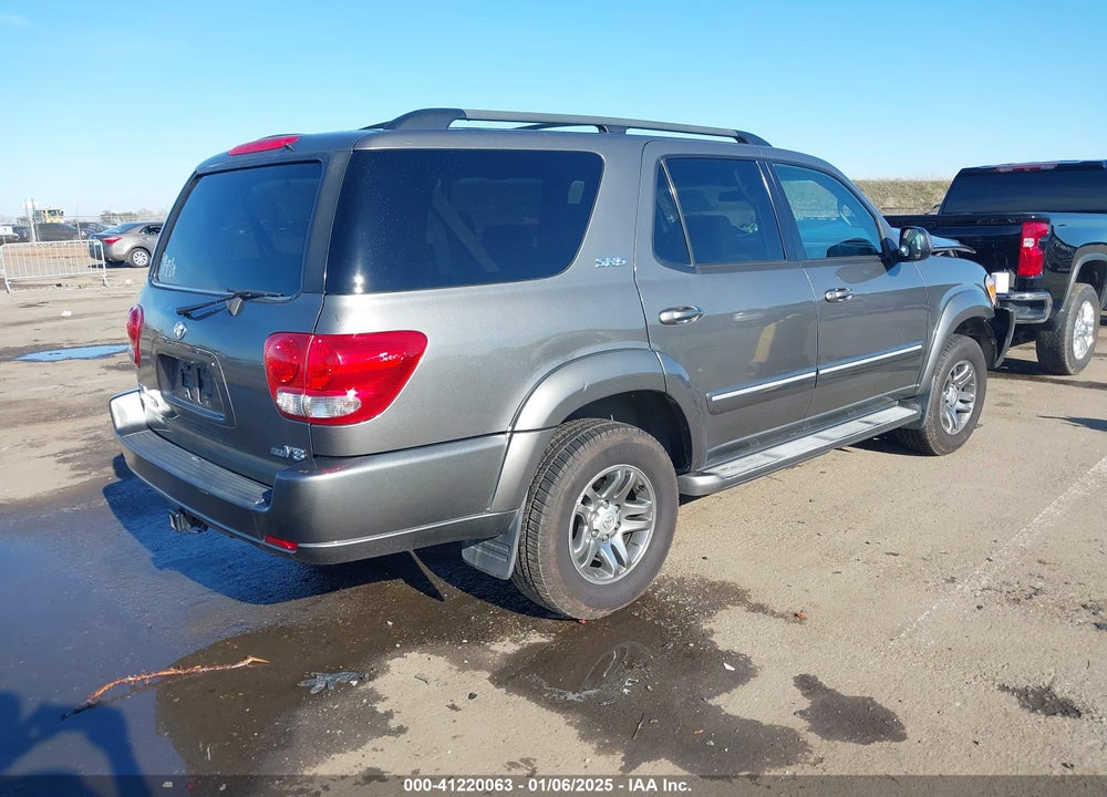 2005 TOYOTA SEQUOIA SR5 V8 VIN: 5TDZT34A85S256412