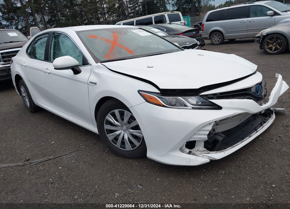 2020 TOYOTA CAMRY LE HYBRID VIN: 4T1C31AK6LU528886