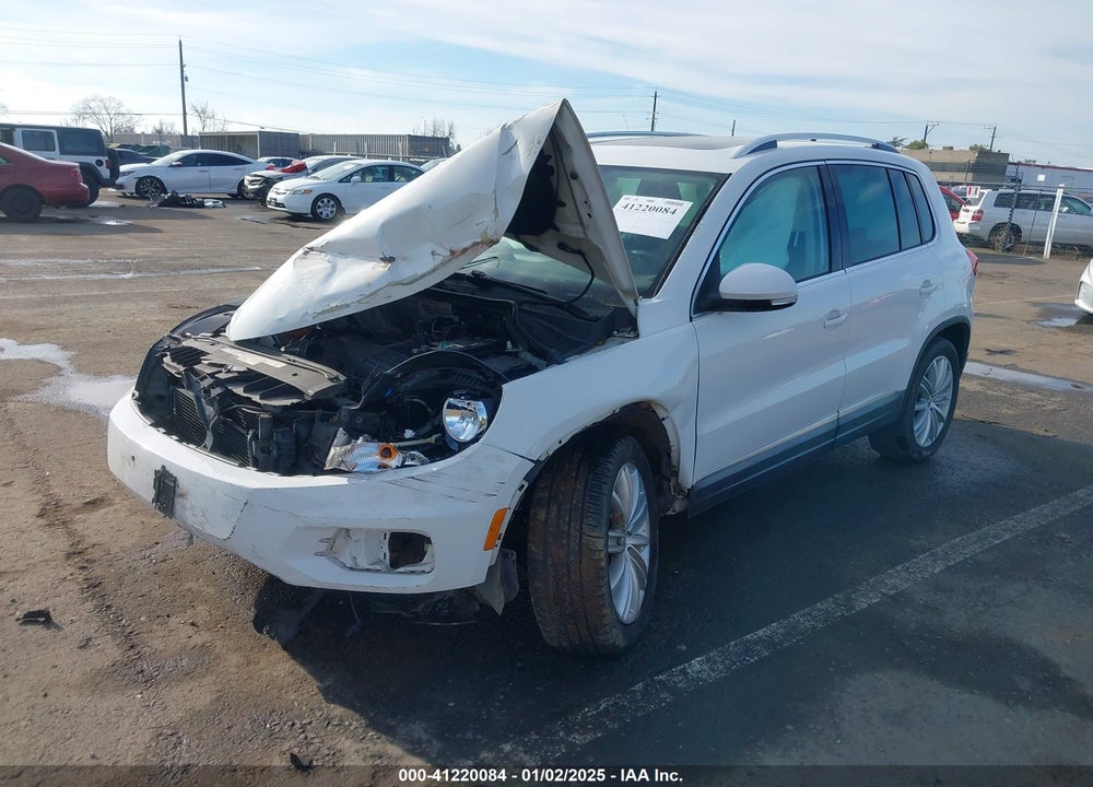 2013 VOLKSWAGEN TIGUAN SE VIN: WVGAV3AX1DW561325
