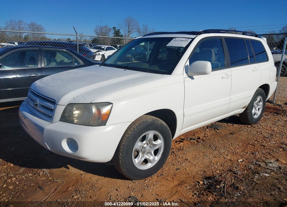 2005 TOYOTA HIGHLANDER VIN: JTEGD21A650121981