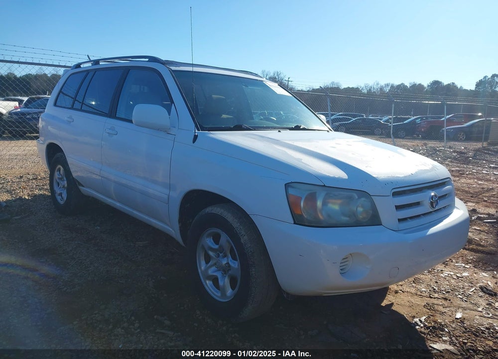 2005 TOYOTA HIGHLANDER VIN: JTEGD21A650121981