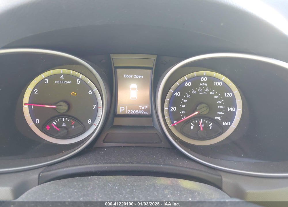 2015 HYUNDAI SANTA FE GLS VIN: KM8SM4HF0FU108189