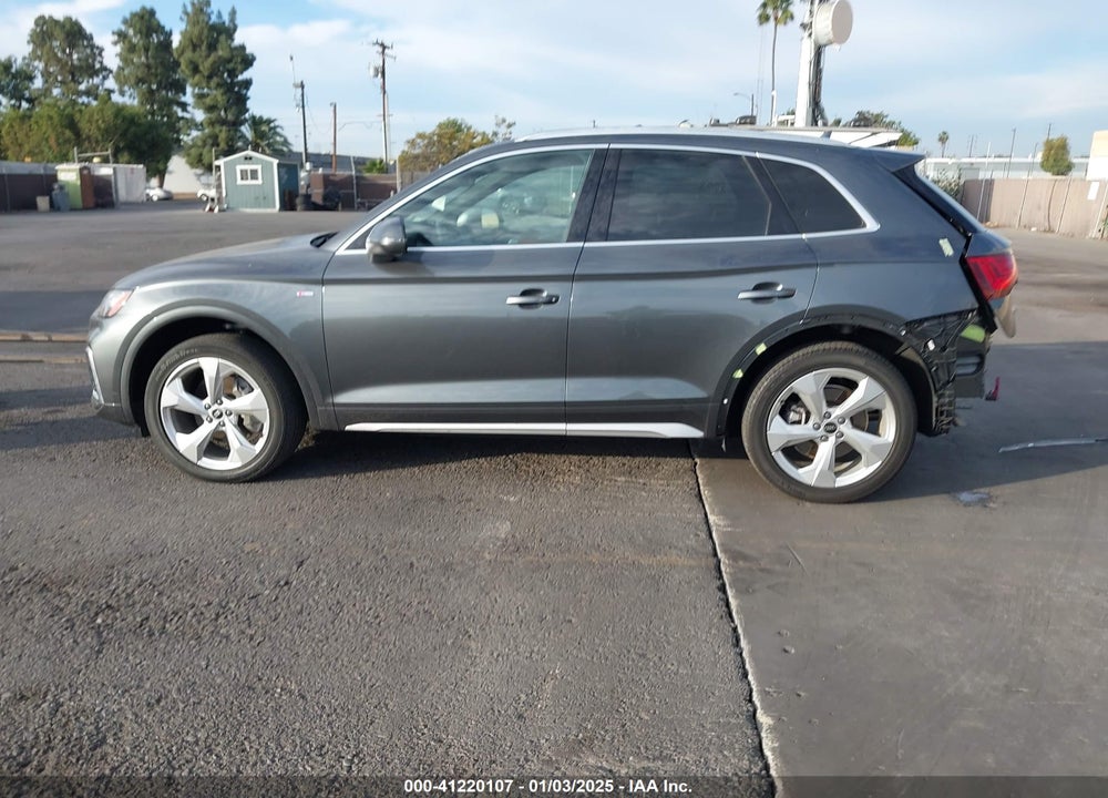 2022 AUDI Q5 PREMIUM PLUS 45 TFSI S LINE QUATTRO S TRONIC VIN: WA1EAAFY5N2104849