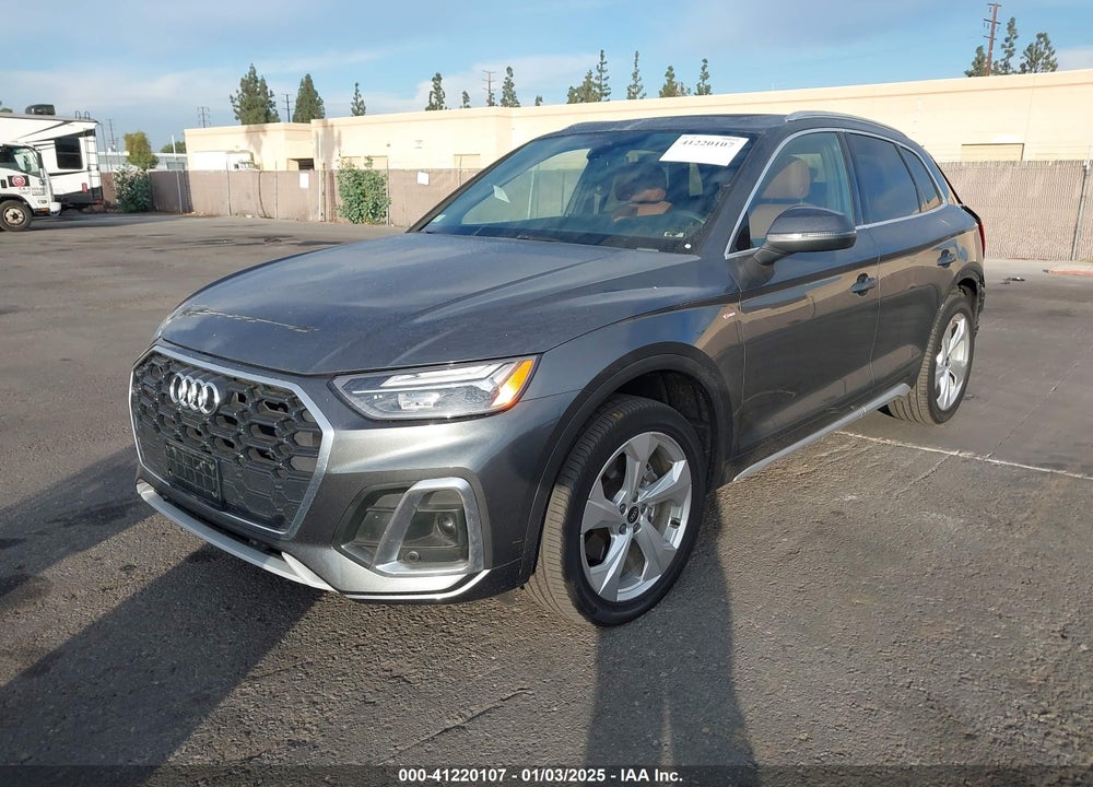 2022 AUDI Q5 PREMIUM PLUS 45 TFSI S LINE QUATTRO S TRONIC VIN: WA1EAAFY5N2104849