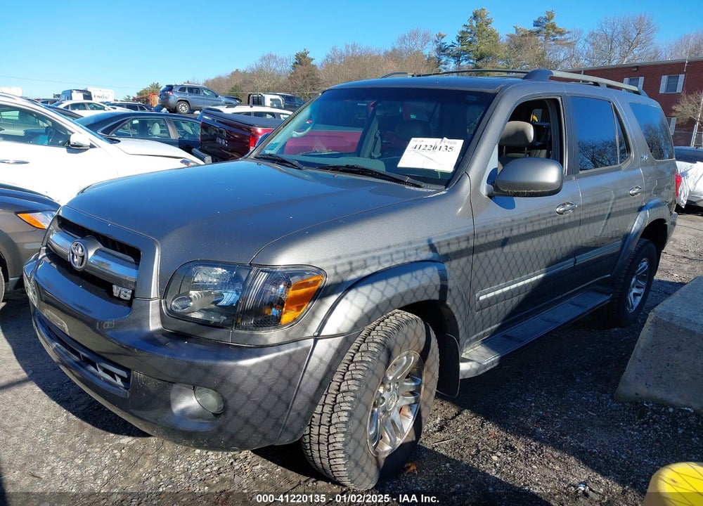 2005 TOYOTA SEQUOIA SR5 V8 VIN: 5TDBT44A45S251215