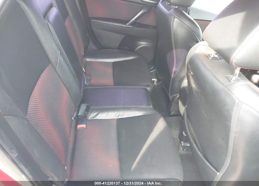 2012 MAZDA SPEED VIN: JM1BL1L48C1643750