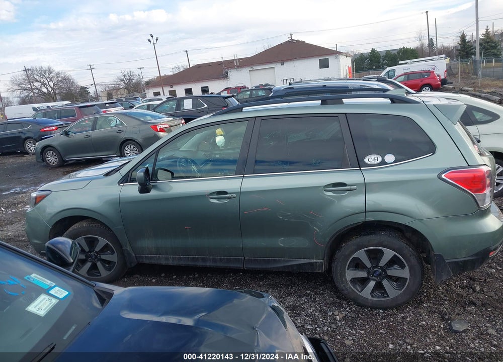 2018 SUBARU FORESTER 2.5I LIMITED VIN: JF2SJARC5JH532860