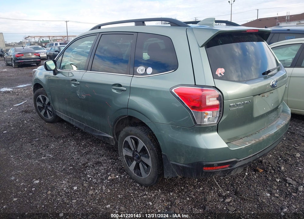2018 SUBARU FORESTER 2.5I LIMITED VIN: JF2SJARC5JH532860