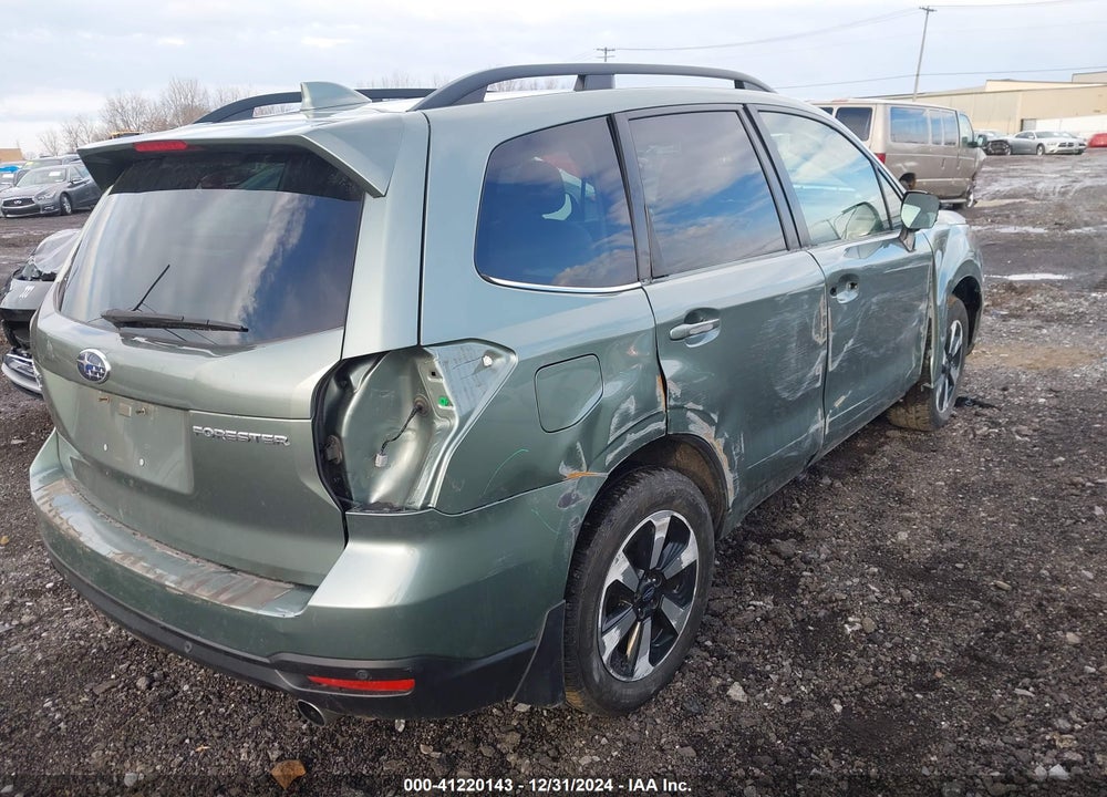 2018 SUBARU FORESTER 2.5I LIMITED VIN: JF2SJARC5JH532860