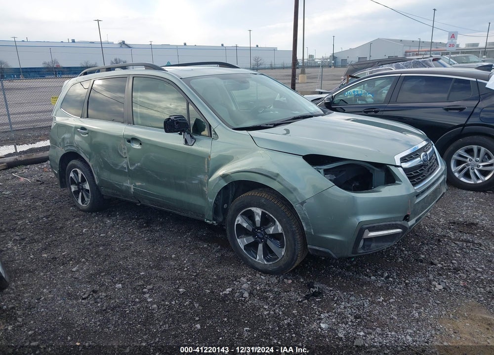 2018 SUBARU FORESTER 2.5I LIMITED VIN: JF2SJARC5JH532860