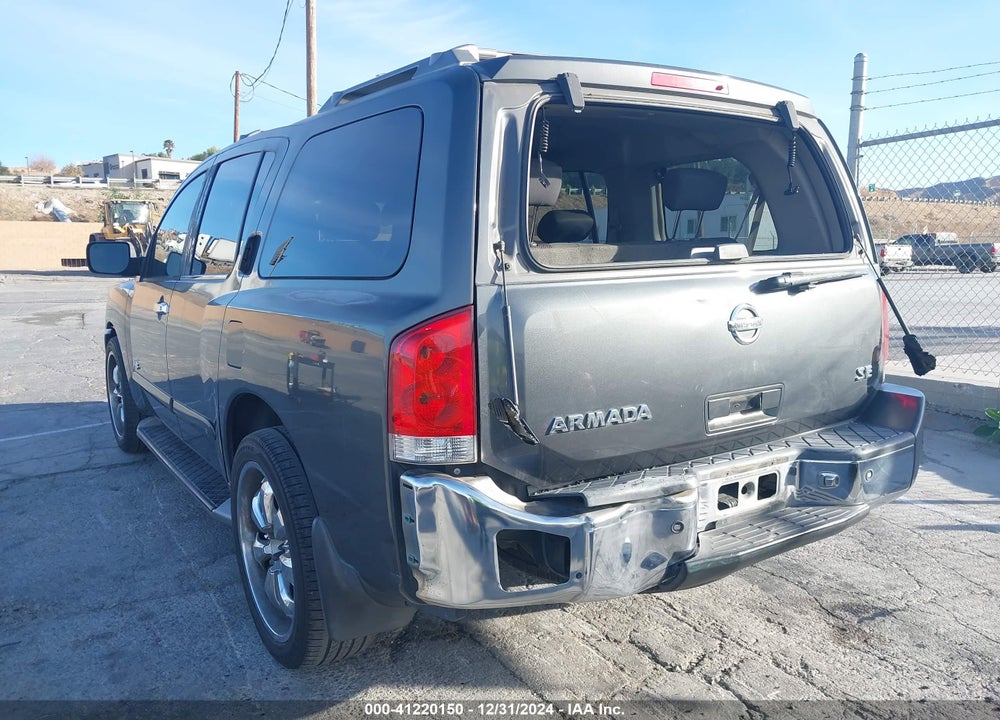 2005 NISSAN ARMADA SE VIN: 5N1AA08A55N714775