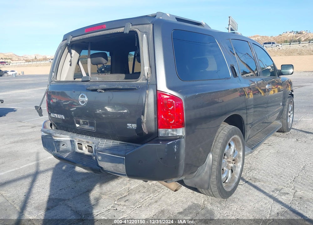 2005 NISSAN ARMADA SE VIN: 5N1AA08A55N714775