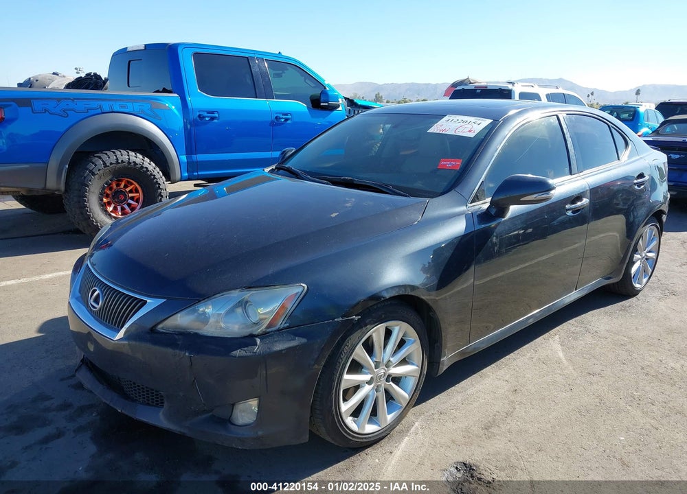 2010 LEXUS IS 250 BASE A6 VIN: JTHBF5C29A5117628