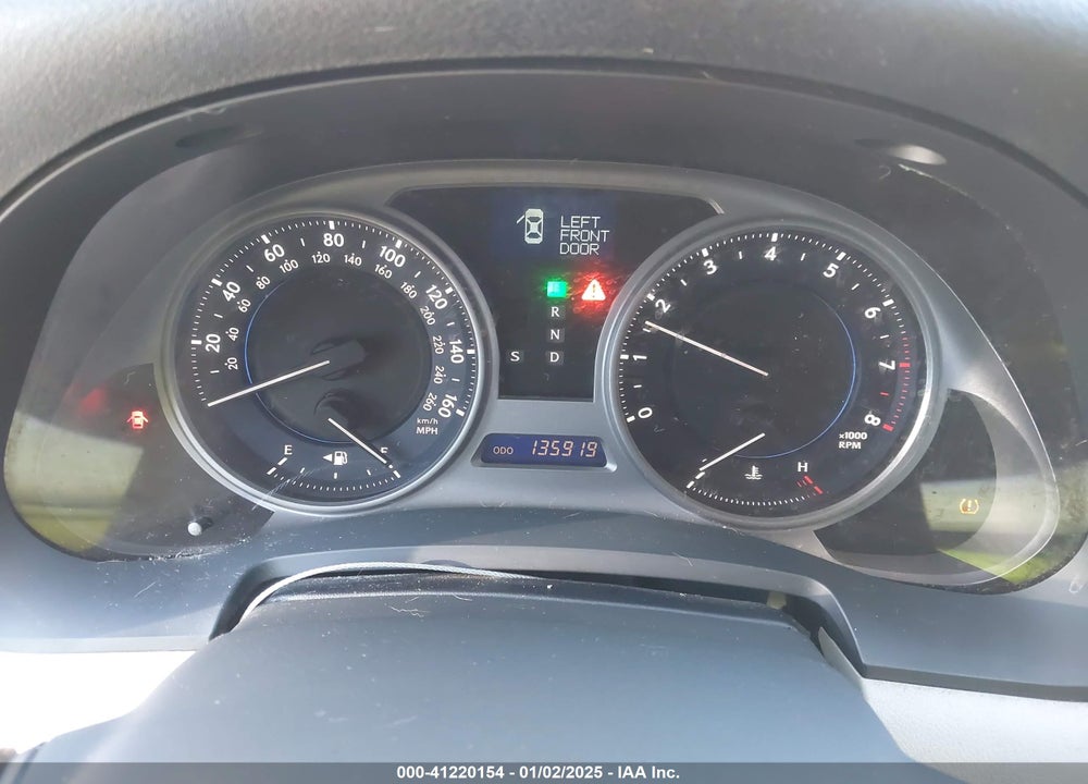 2010 LEXUS IS 250 BASE A6 VIN: JTHBF5C29A5117628
