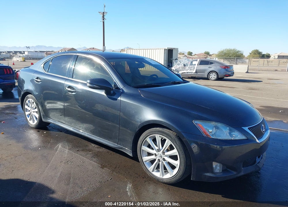 2010 LEXUS IS 250 BASE A6 VIN: JTHBF5C29A5117628