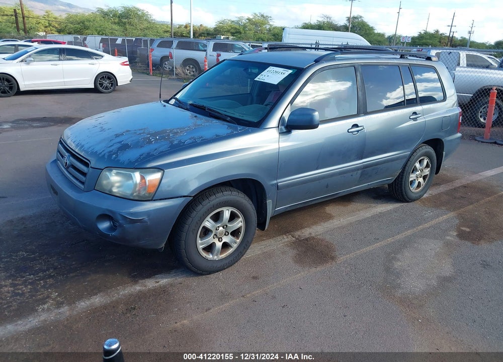 2004 TOYOTA HIGHLANDER VIN: JTEDD21A140103681