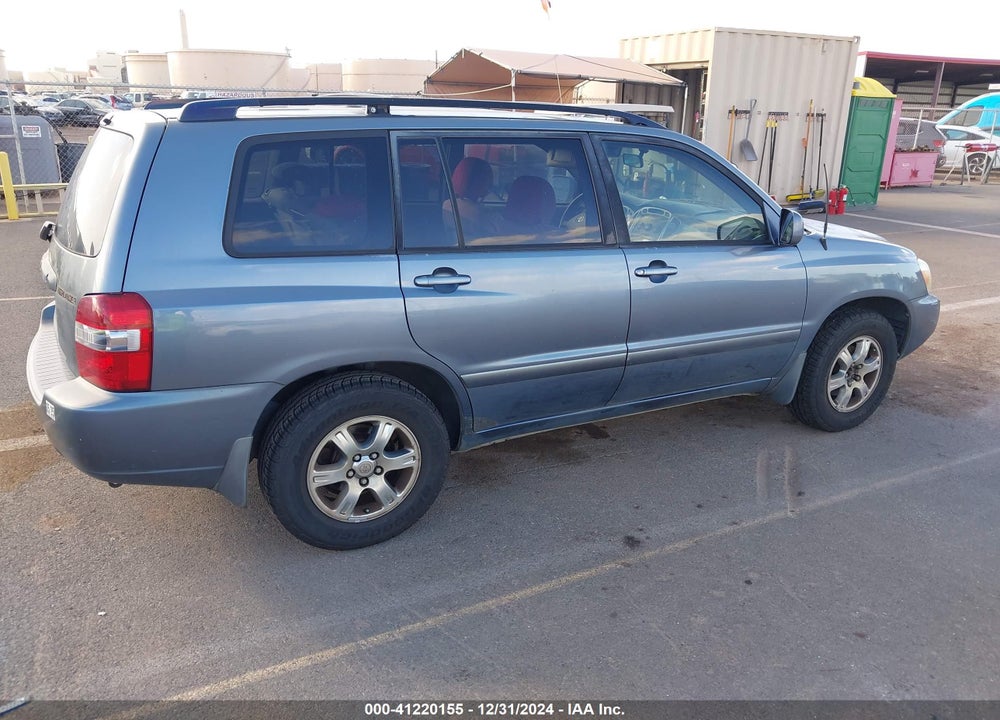 2004 TOYOTA HIGHLANDER VIN: JTEDD21A140103681