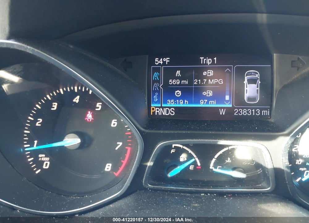 2013 FORD ESCAPE TITANIUM VIN: 1FMCU9J94DUA86295