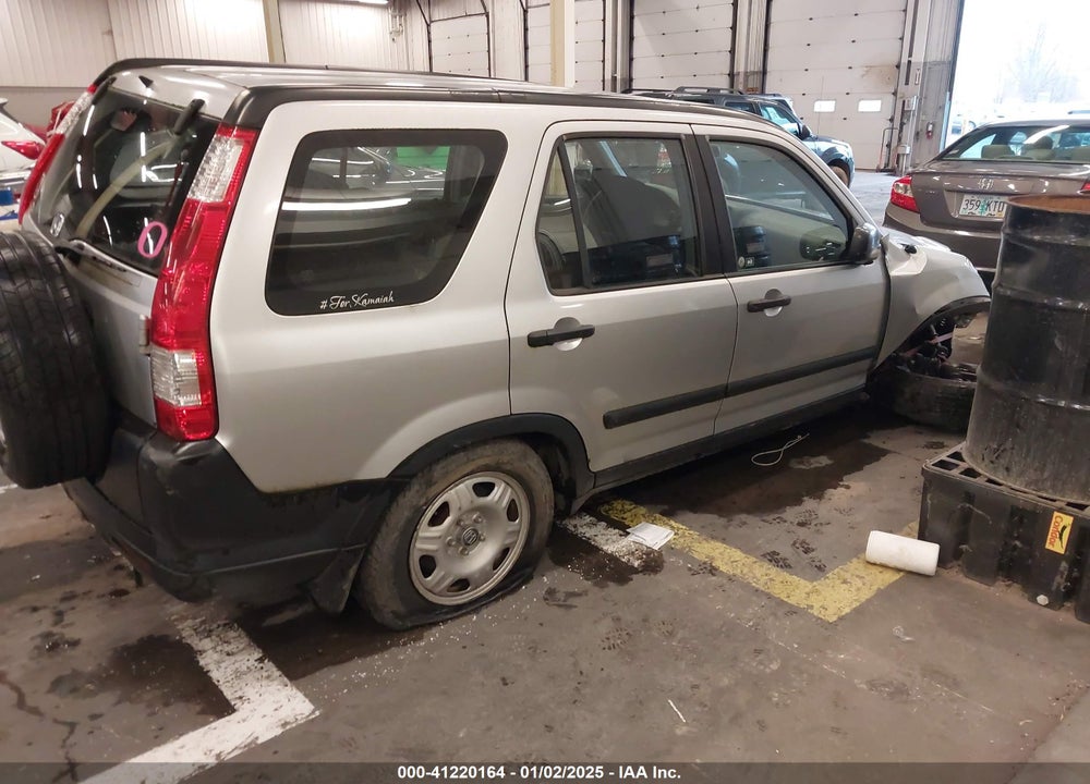 2006 HONDA CR-V LX VIN: JHLRD78566C060718