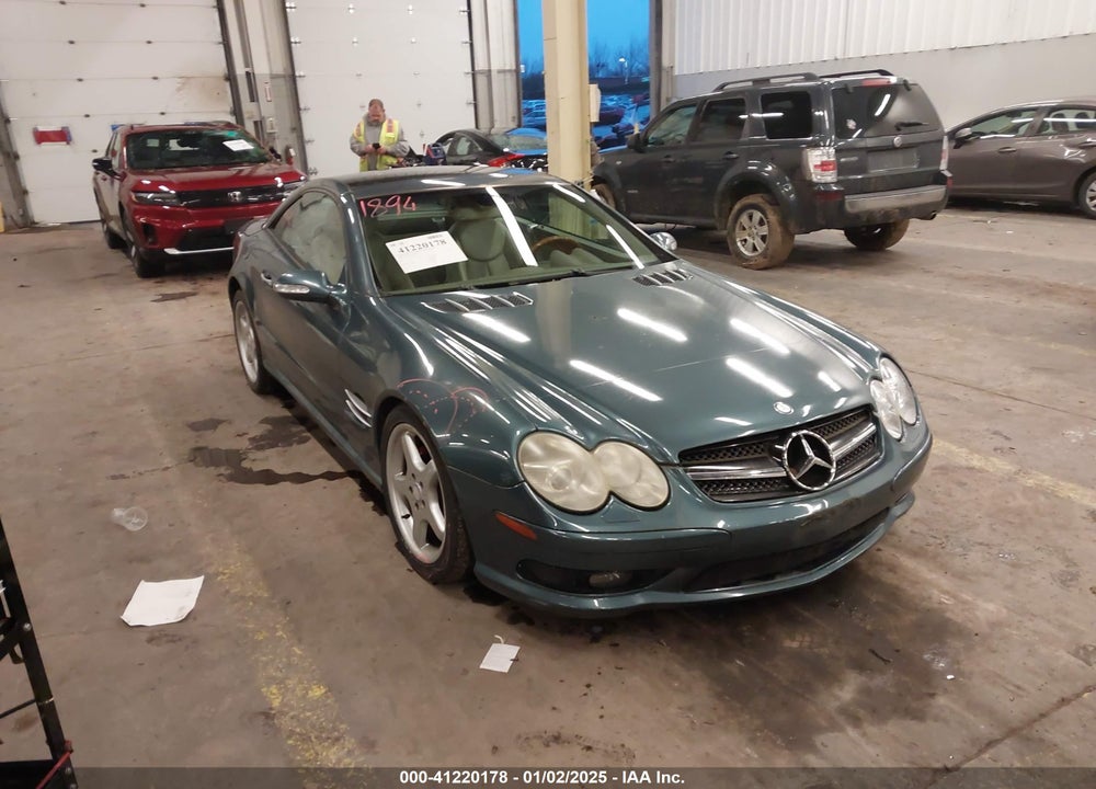 2003 MERCEDES-BENZ SL 500 VIN: WDBSK75F43F037917
