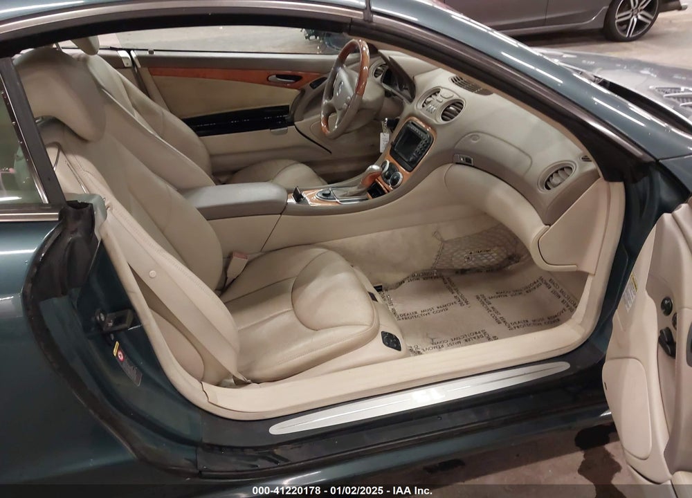 2003 MERCEDES-BENZ SL 500 VIN: WDBSK75F43F037917