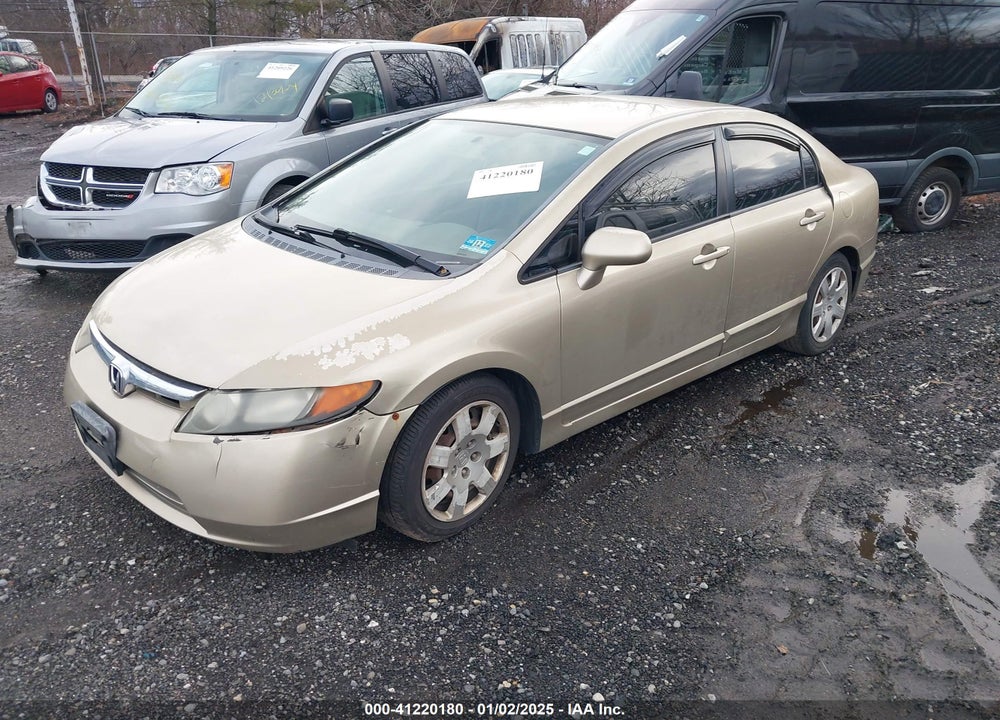 2007 HONDA CIVIC LX VIN: 1HGFA16567L123800