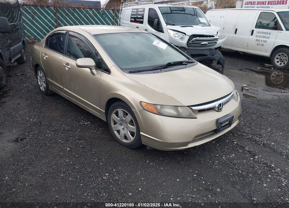 2007 HONDA CIVIC LX VIN: 1HGFA16567L123800