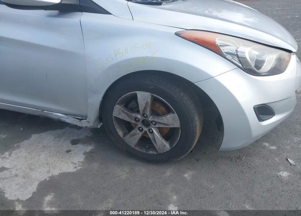 2011 HYUNDAI ELANTRA GLS (ULSAN PLANT) VIN: KMHDH4AEXBU136798
