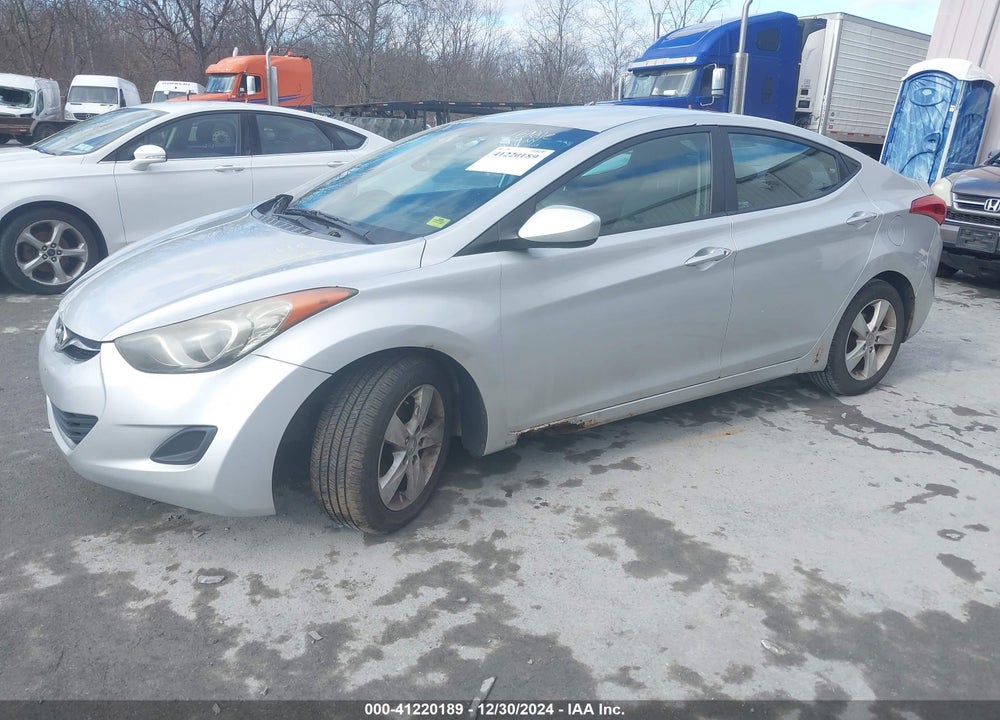 2011 HYUNDAI ELANTRA GLS (ULSAN PLANT) VIN: KMHDH4AEXBU136798