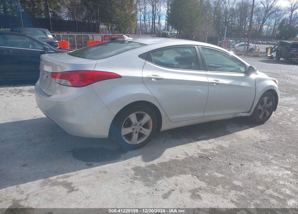 2011 HYUNDAI ELANTRA GLS (ULSAN PLANT) VIN: KMHDH4AEXBU136798