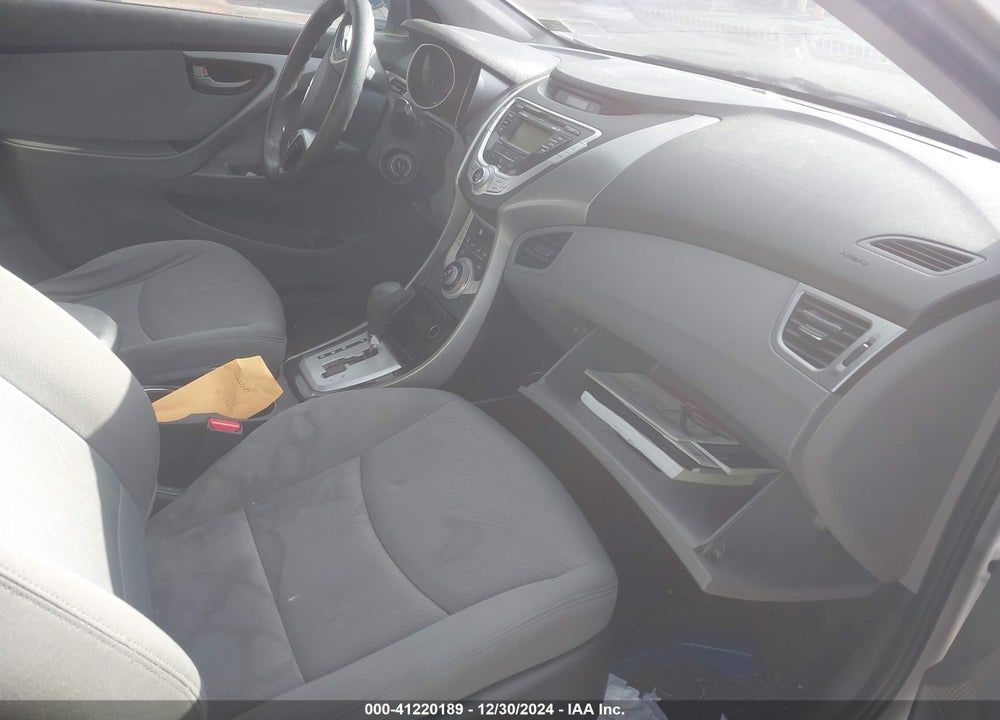 2011 HYUNDAI ELANTRA GLS (ULSAN PLANT) VIN: KMHDH4AEXBU136798