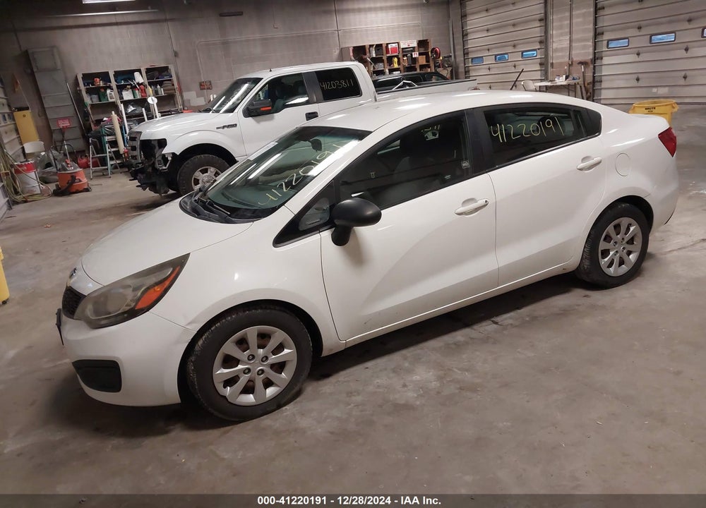 2015 KIA RIO LX VIN: KNADM4A39F6431865