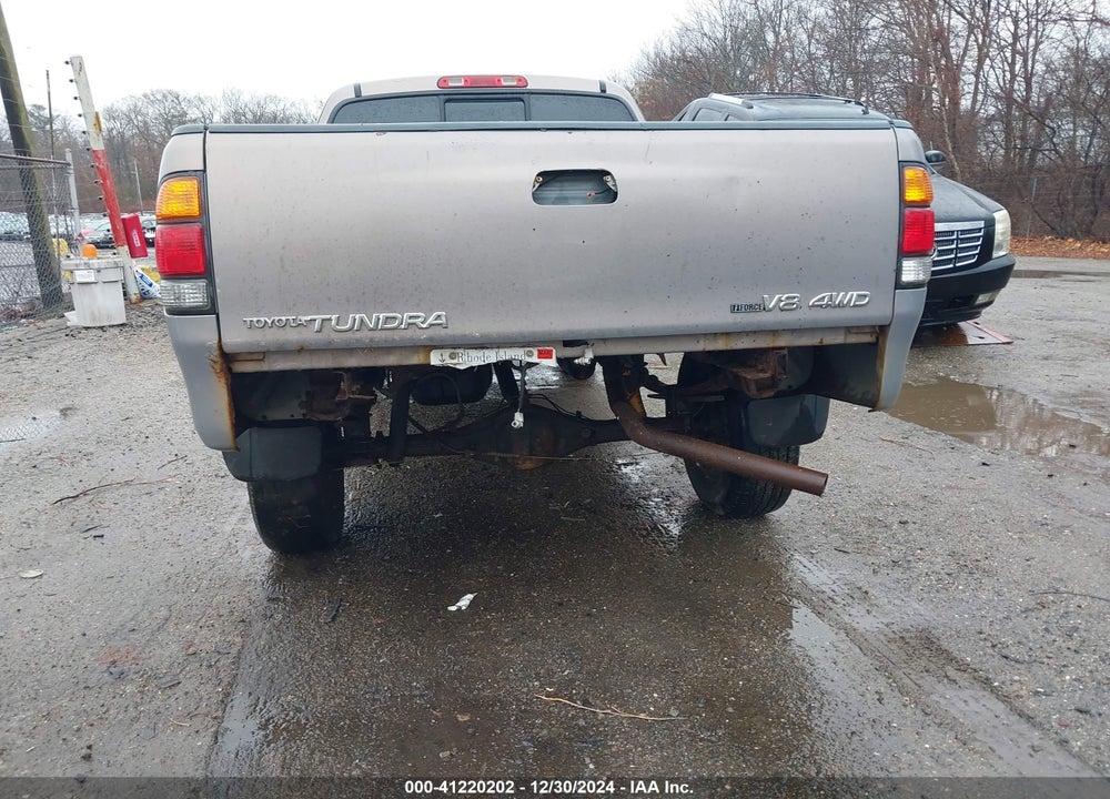 2002 TOYOTA TUNDRA SR5 V8 VIN: 5TBBT441X2S231510