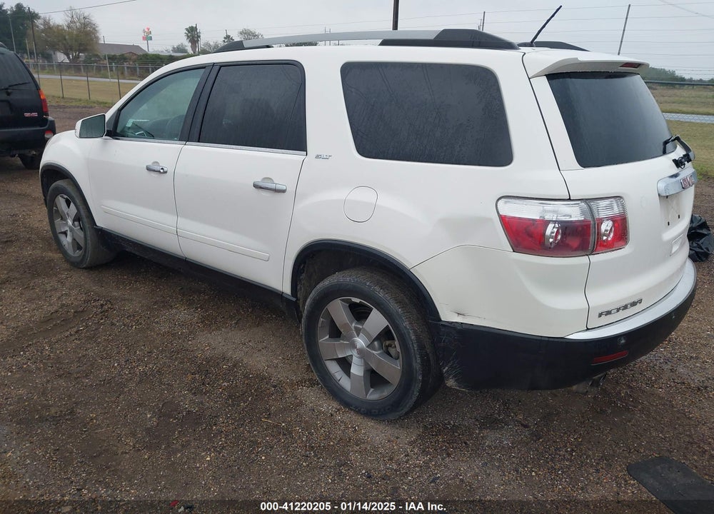 2010 GMC ACADIA SLT-1 VIN: 1GKLVMED5AJ183851