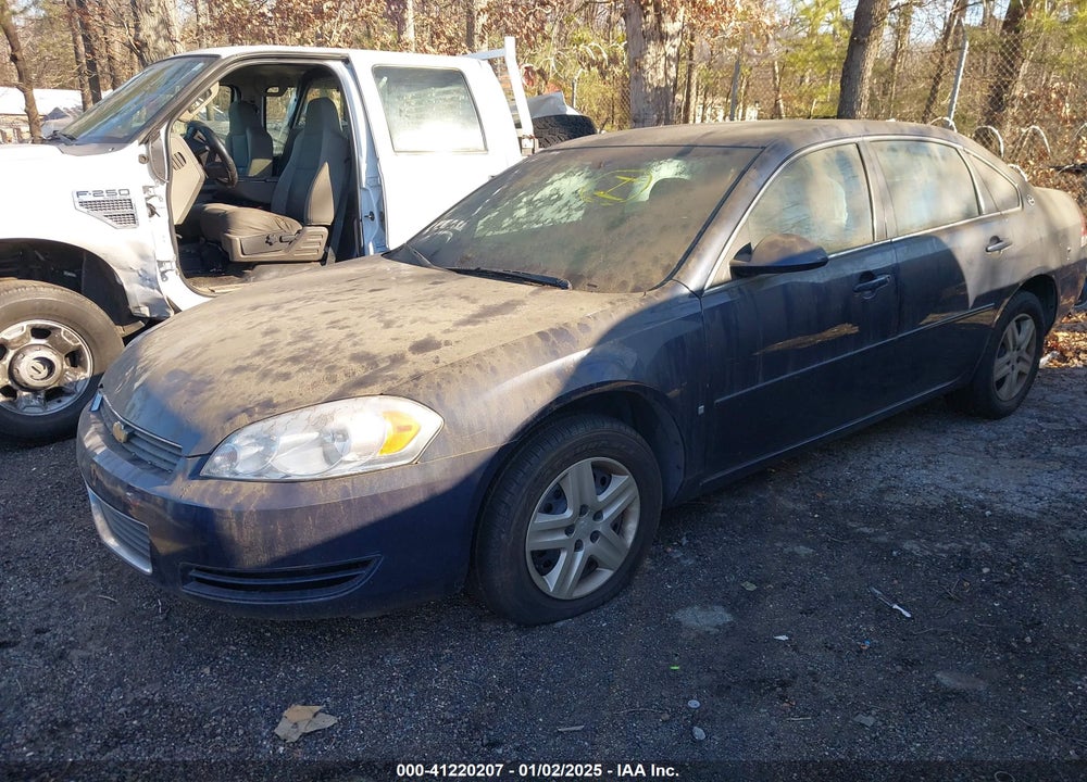 2007 CHEVROLET IMPALA LS VIN: 2G1WB55K279305424