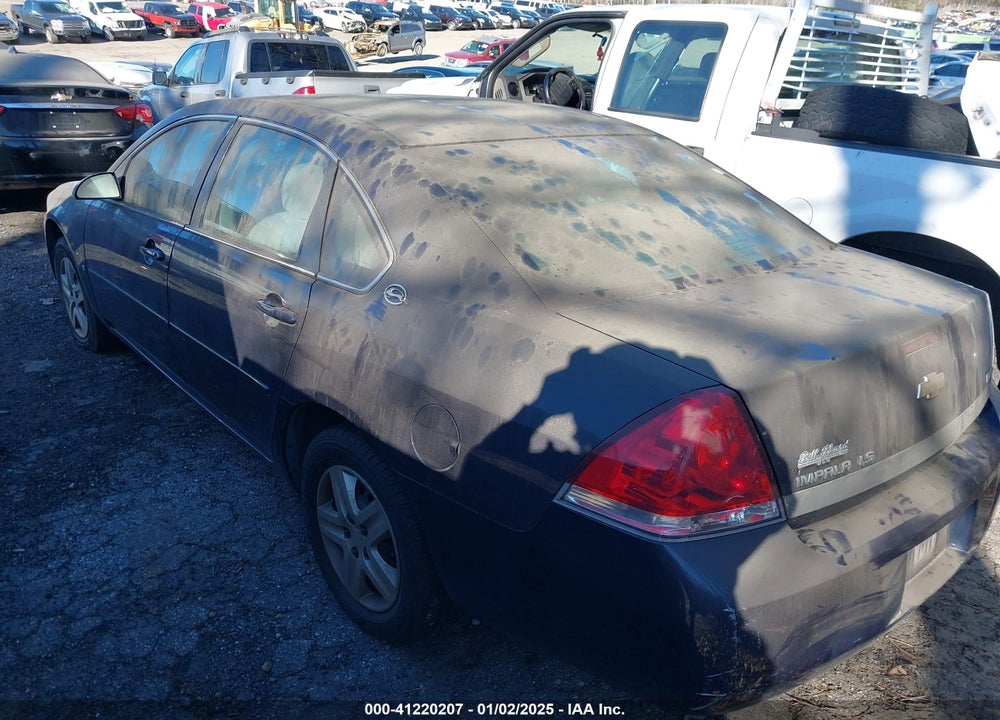 2007 CHEVROLET IMPALA LS VIN: 2G1WB55K279305424