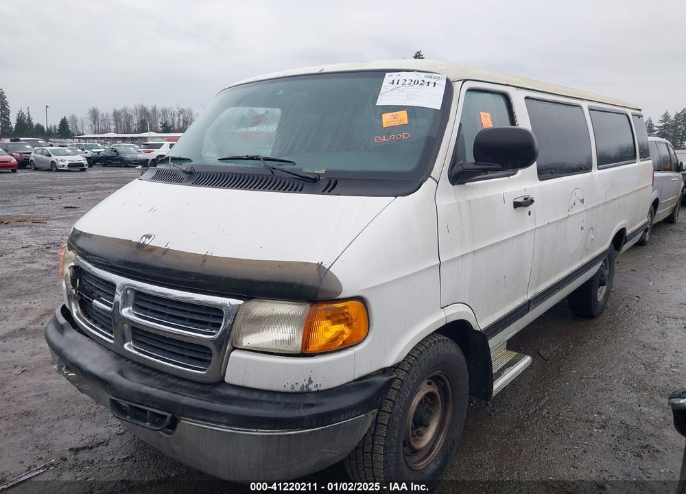 1999 DODGE RAM WAGON 3500 VIN: 2B5WB35Z9XK578368